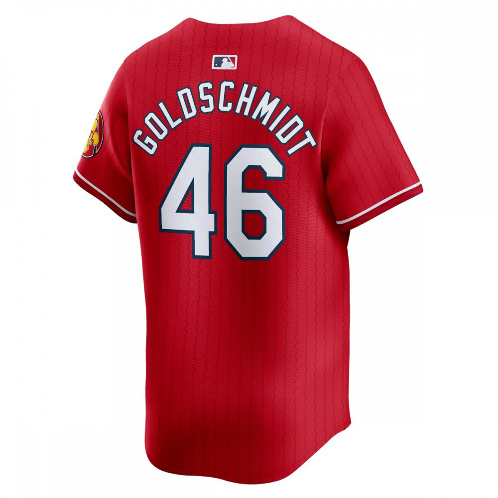 Paul Goldschmidt St. Louis Cardinals 2024 City Connect Limited Player Jersey - Red-Pro Kit Vault | Brand New 26/27 Sports Jerseys